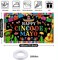 Cinco de Mayo Banner Backdrop – 6x3.6 Ft Mexican Fiesta Party Background – Taco, Cactus & “Happy Cinco de Mayo” Photo Booth Decoration for Carnival, Birthday & Fiesta Events – Perfect for Mother's Day Card Making Displays